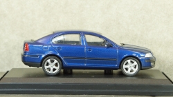 Skoda Octavia, metallic-blue, 143AB-001K, Abrex 1:43