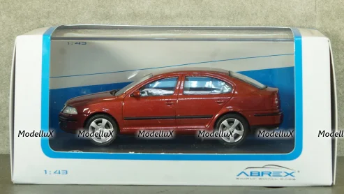 Skoda Octavia, metallic-red, 143AB-001J, Abrex 1:43