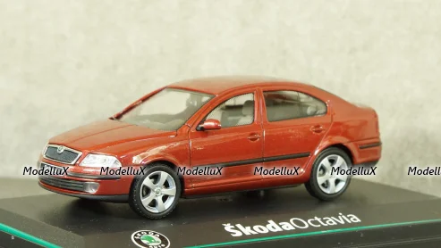 Skoda Octavia, metallic-red, 143AB-001J, Abrex 1:43