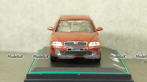 Skoda Octavia, metallic-red, 143AB-001J, Abrex 1:43