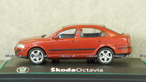 Skoda Octavia, metallic-red, 143AB-001J, Abrex 1:43