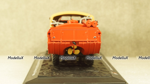 Зил-485А (БАВ-А) Пожарный автомобиль-амфибия. Ленинград, 70-е годы, TruckTyr 1:43