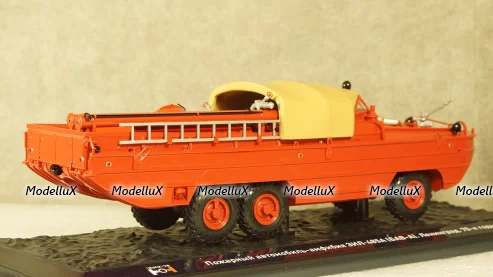 Зил-485А (БАВ-А) Пожарный автомобиль-амфибия. Ленинград, 70-е годы, TruckTyr 1:43
