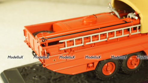 Зил-485А (БАВ-А) Пожарный автомобиль-амфибия. Ленинград, 70-е годы, TruckTyr 1:43