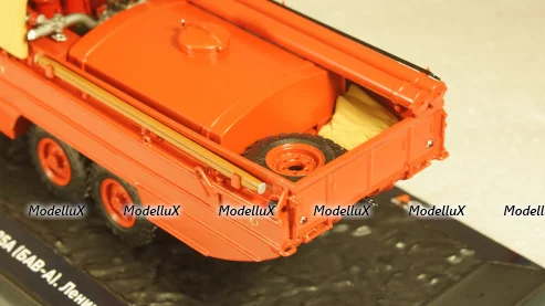 Зил-485А (БАВ-А) Пожарный автомобиль-амфибия. Ленинград, 70-е годы, TruckTyr 1:43