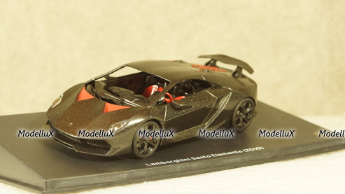 Lamborghini Sixth Elemento matt-black/red, Altaya 1:43