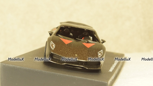 Lamborghini Sixth Elemento matt-black/red, Altaya 1:43