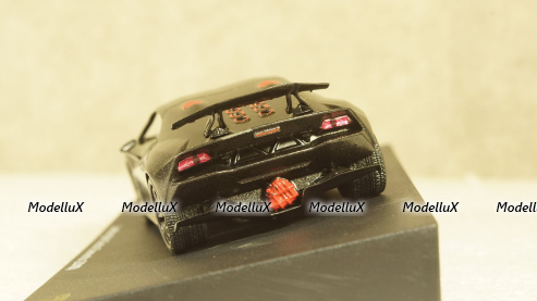 Lamborghini Sixth Elemento matt-black/red, Altaya 1:43