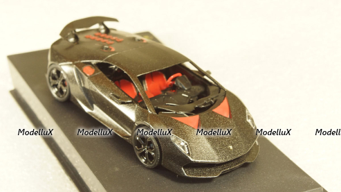 Lamborghini Sixth Elemento matt-black/red, Altaya 1:43