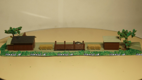 Тупик - рампа, VERO масштаб HO 1:87