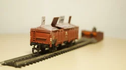 Вагон грузовой с люками Berliner-TT-Bahnen, масштаб TT 