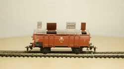 Вагон грузовой с люками Berliner-TT-Bahnen, масштаб TT 