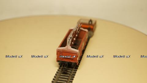 Вагон грузовой с люками Berliner-TT-Bahnen, масштаб TT 