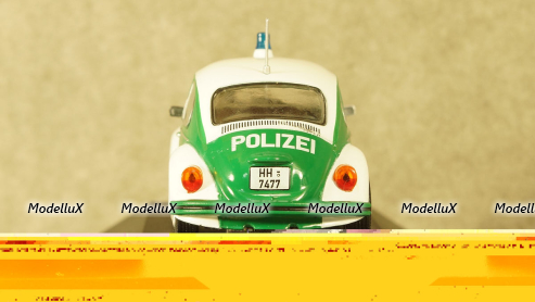 Volkswagen Beetle 1200 Police Germany 1977, Atlas 1:43