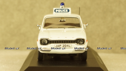 Ford Escort MK1 Mexico Sussex Police scale, Atlas 1:43