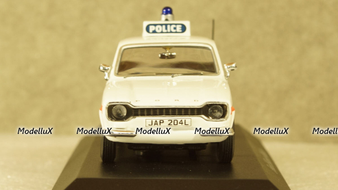 Ford Escort MK1 Mexico Sussex Police scale, Atlas 1:43