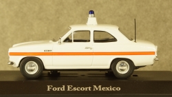 Ford Escort MK1 Mexico Sussex Police scale, Atlas 1:43