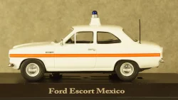 Ford Escort MK1 Mexico Sussex Police scale, Atlas 1:43