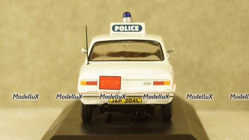 Ford Escort MK1 Mexico Sussex Police scale, Atlas 1:43