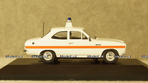 Ford Escort MK1 Mexico Sussex Police scale, Atlas 1:43