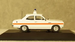 Ford Escort MK1 Mexico Sussex Police scale, Atlas 1:43