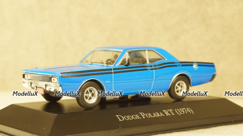 Dodge Polara RT 1974 blue/black, Altaya 1:43
