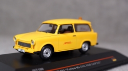 Trabant P601 Follow Me DHL HUB Leipzig 2001, IST190, IST 1:43