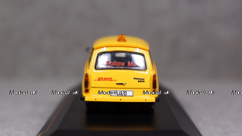Trabant P601 Follow Me DHL HUB Leipzig 2001, IST190, IST 1:43
