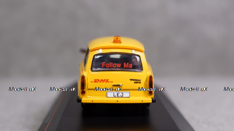Trabant P601 Follow Me DHL HUB Leipzig 2001, IST190, IST 1:43