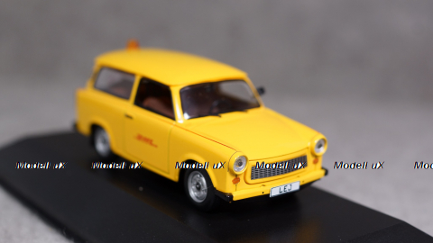 Trabant P601 Follow Me DHL HUB Leipzig 2001, IST190, IST 1:43