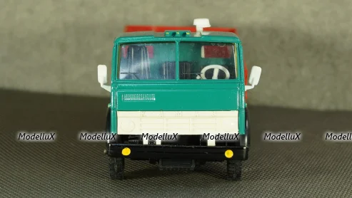 Камаз 5320, бортовой, зелено-красный, Арек 1:43