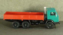 Камаз 5320, бортовой, зелено-красный, Арек 1:43
