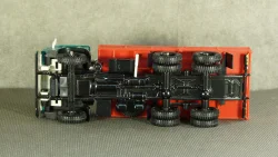 Камаз 5320, бортовой, зелено-красный, Арек 1:43