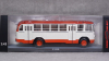 ЛИАЗ 158В красно-белый, Classicbus 04001D, 1:43 Уценка!