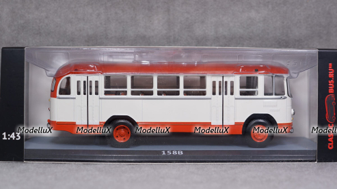 ЛИАЗ 158В красно-белый, Classicbus 04001D, 1:43 Уценка!