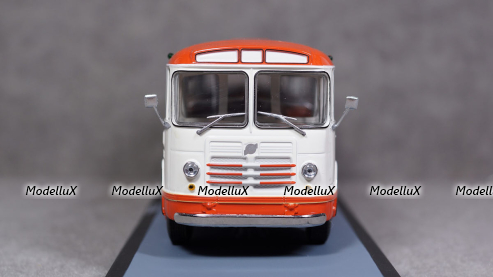 ЛИАЗ 158В красно-белый, Classicbus 04001D, 1:43 Уценка!