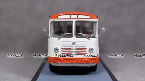 ЛИАЗ 158В красно-белый, Classicbus 04001D, 1:43 Уценка!