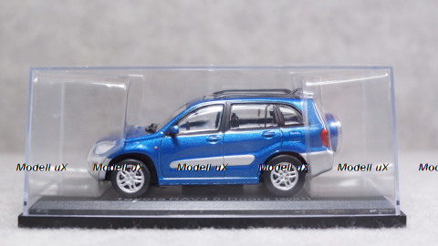 TOYOTA RAV4  5door 2001 light blue,Paudi 1:43
