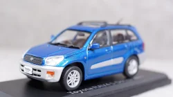 TOYOTA RAV4  5door 2001 light blue,Paudi 1:43