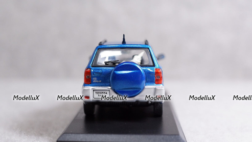 TOYOTA RAV4  5door 2001 light blue,Paudi 1:43