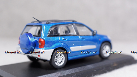 TOYOTA RAV4  5door 2001 light blue,Paudi 1:43