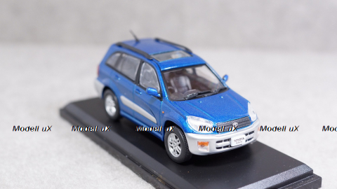 TOYOTA RAV4  5door 2001 light blue,Paudi 1:43