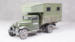 Газ АА Парм-А 1941г. со следами эксплуатации, Modellux 1:43