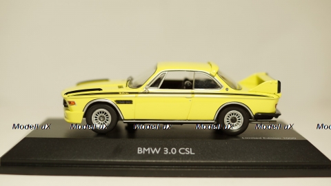 BMW 3.0 CSL E9 yellow, Schuco 1:43