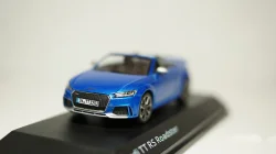 Audi TT RS Roadster 2016 blue, 5011610532, iScale 1:43