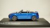 Audi TT RS Roadster 2016 blue, 5011610532, iScale 1:43