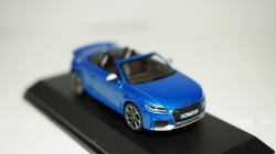 Audi TT RS Roadster 2016 blue, 5011610532, iScale 1:43