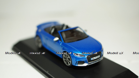 Audi TT RS Roadster 2016 blue, 5011610532, iScale 1:43