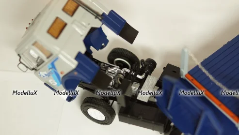Маз 6422 с полуприцепом Маз 9398 сортиментовозом, TruckTyr 1:43