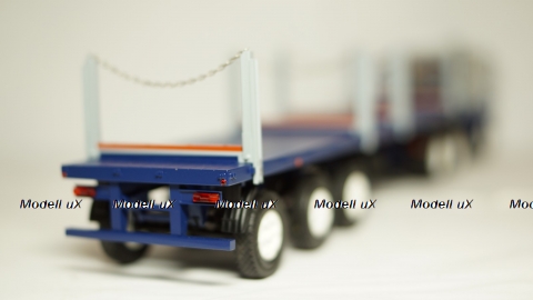 Маз 6422 с полуприцепом Маз 9398 сортиментовозом, TruckTyr 1:43